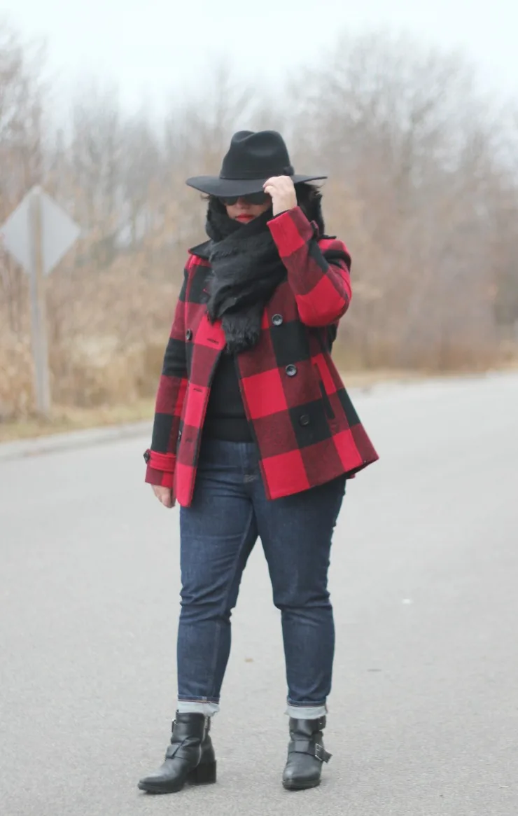 buffalo plaid outfit