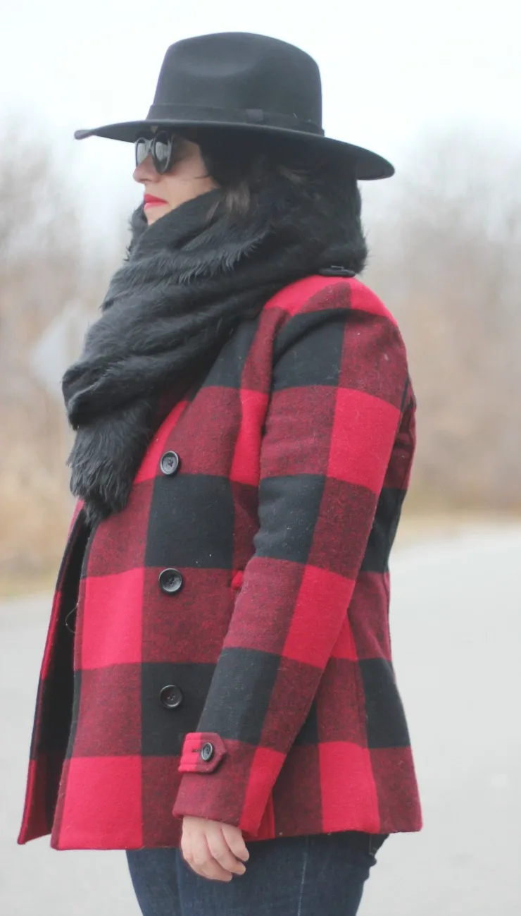 buffalo plaid outfit