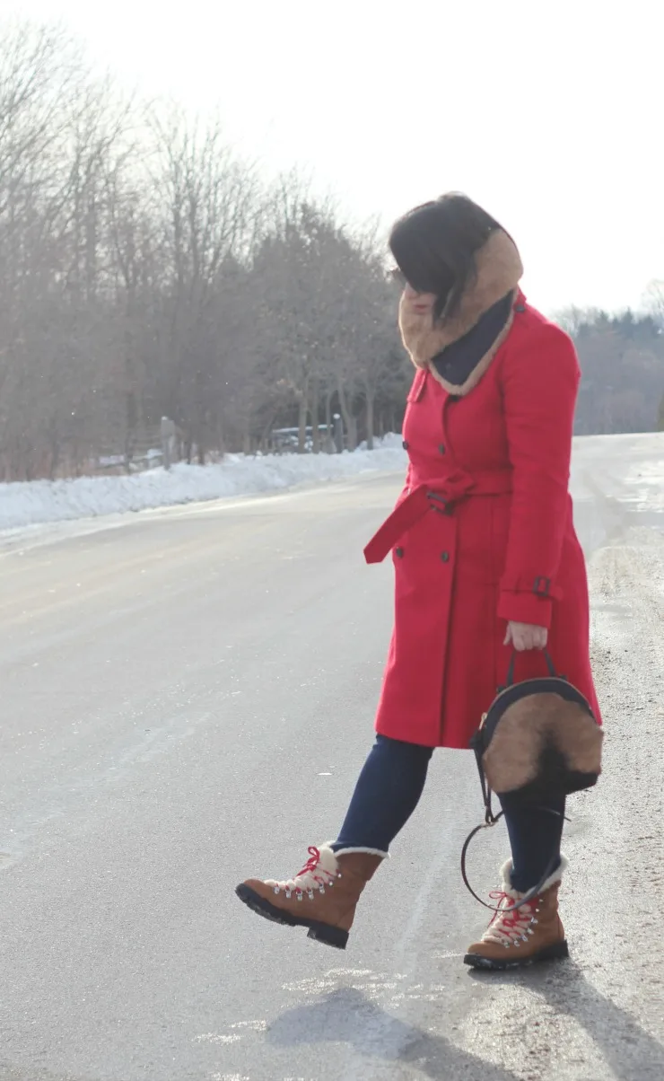 wearing red after christmas