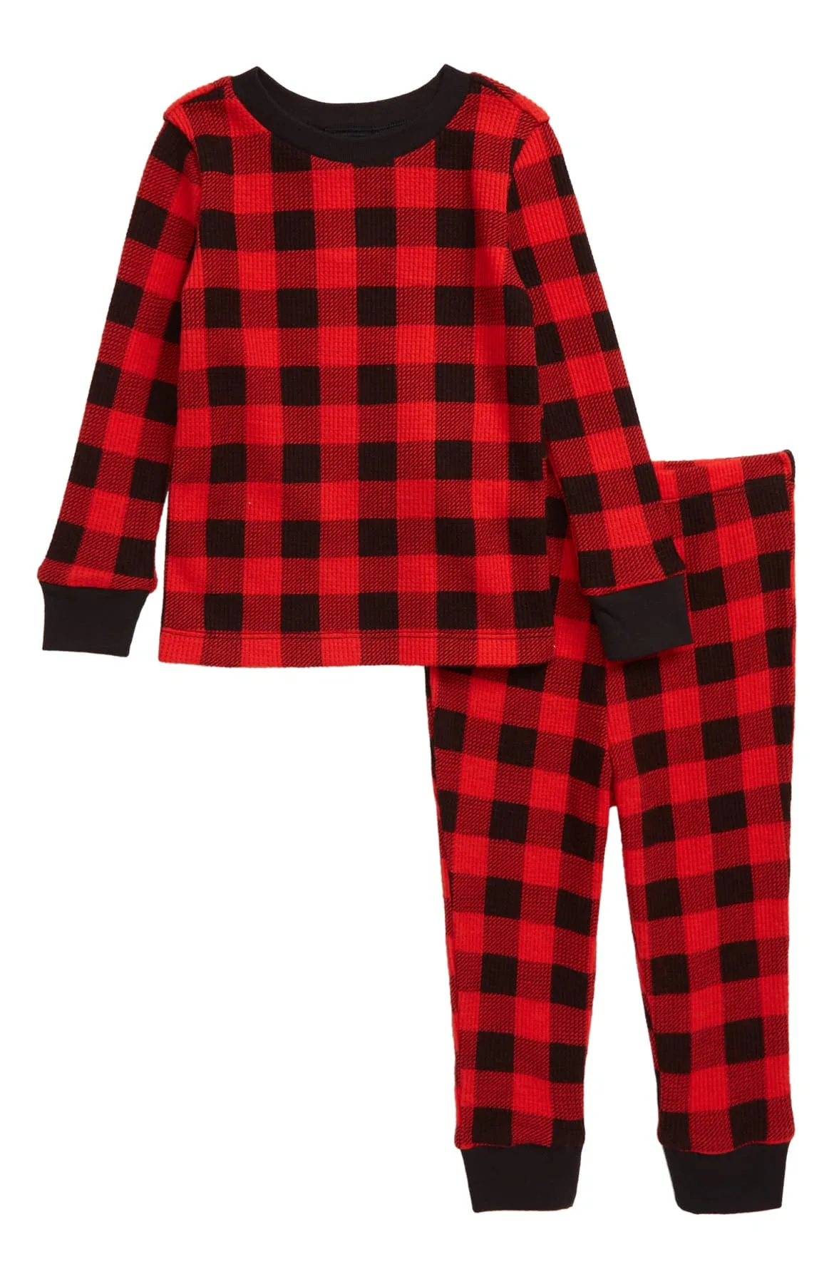 buffalo plaid family pjs