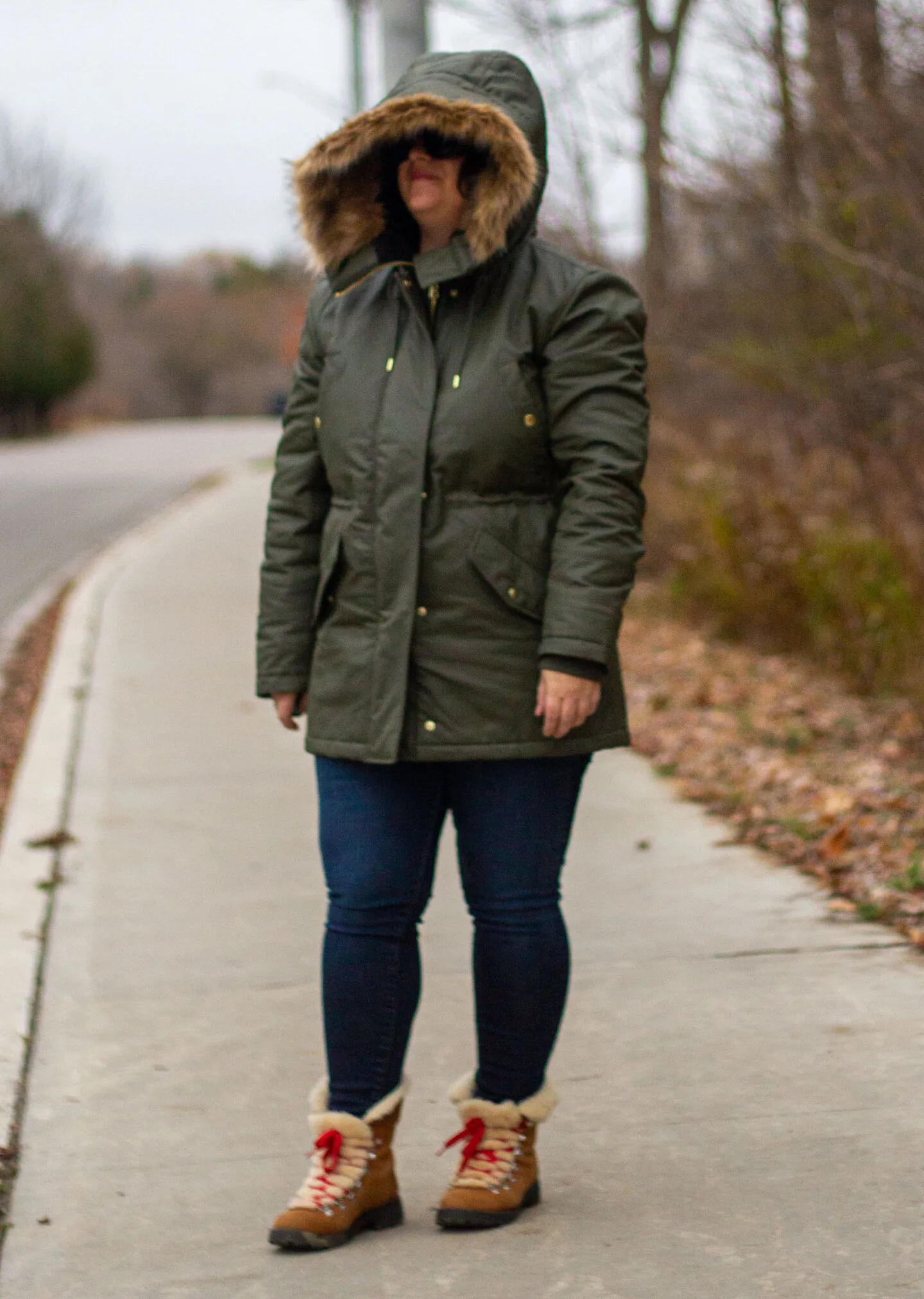 hood up jcrew perfect winter parka