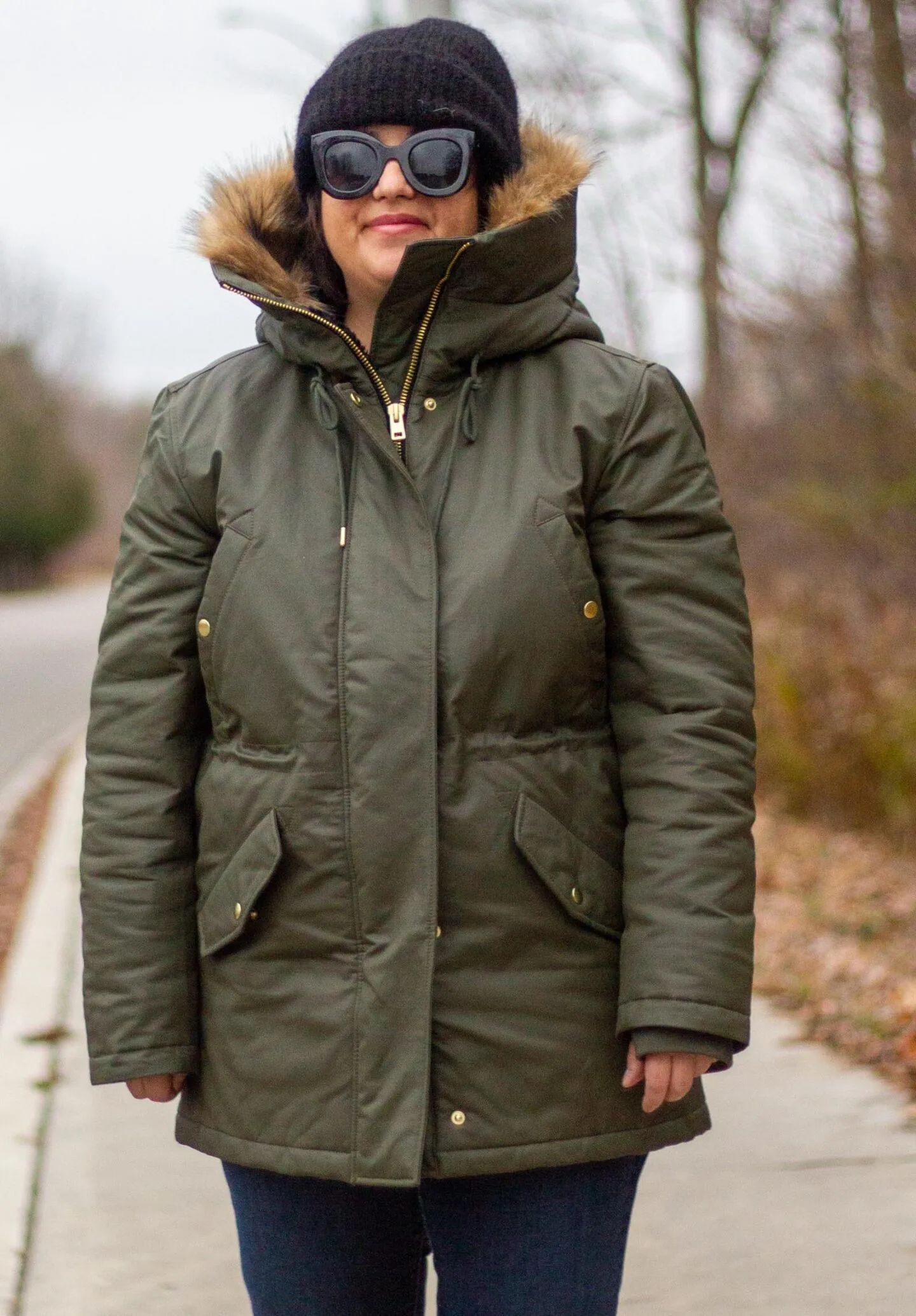 J crew perfect parka on sale