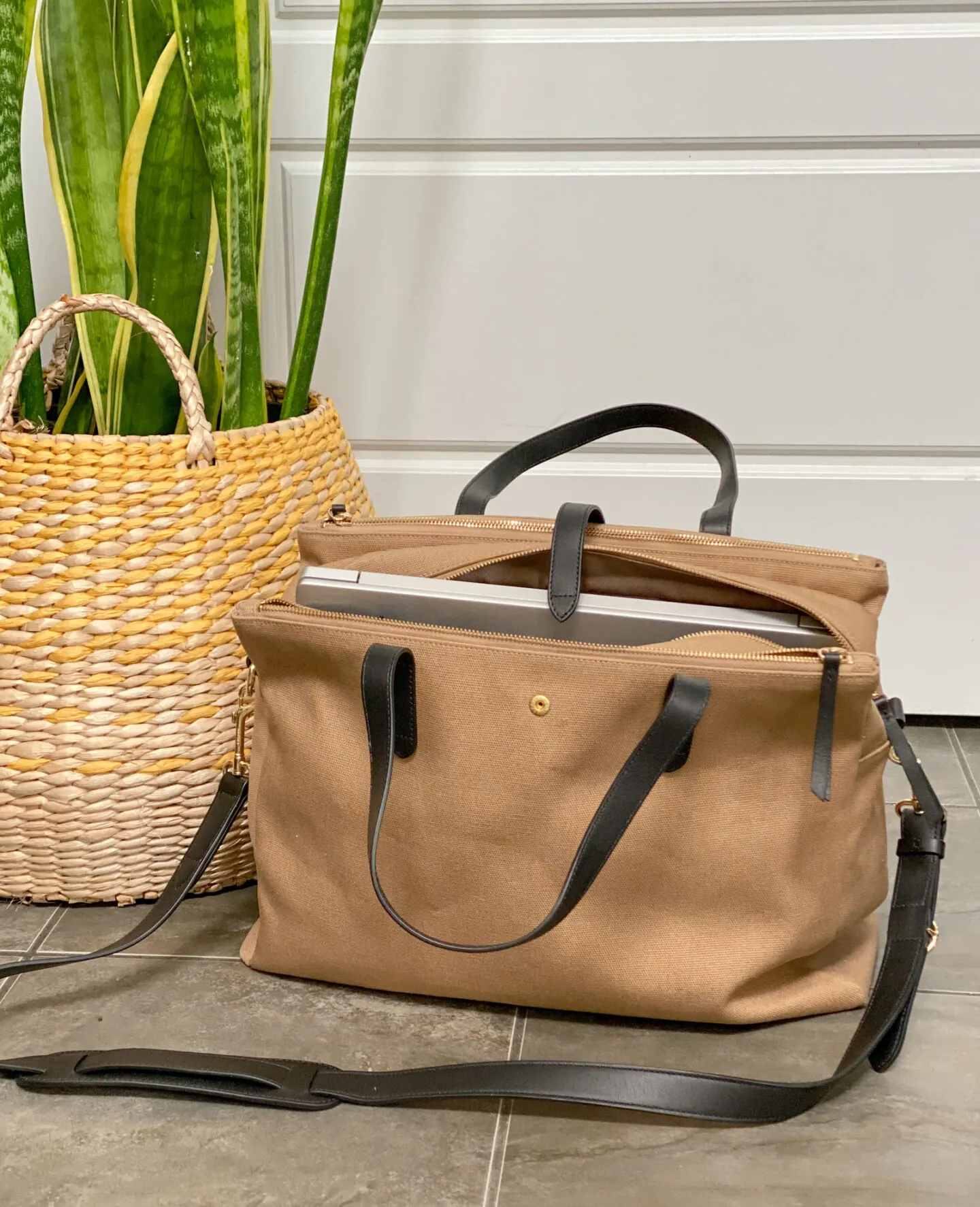 Cuyana triple zipper weekender sale