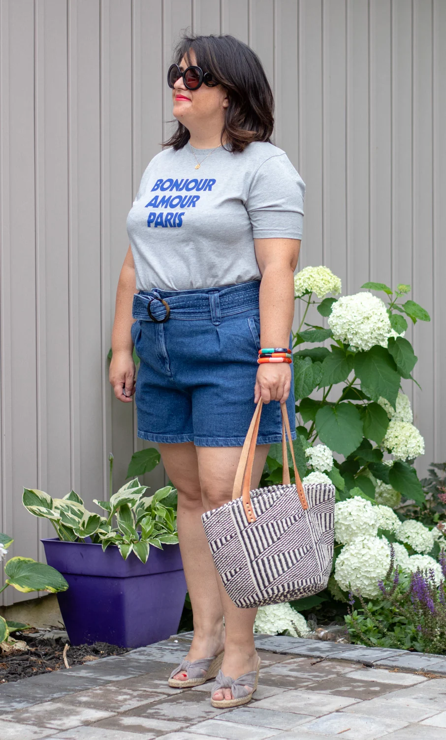 sezane deia shorts review