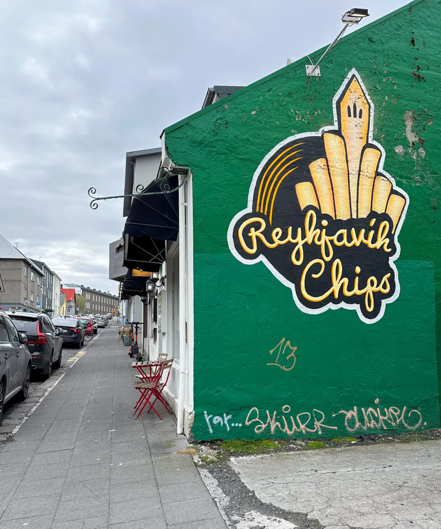 Reykjavik chips Iceland