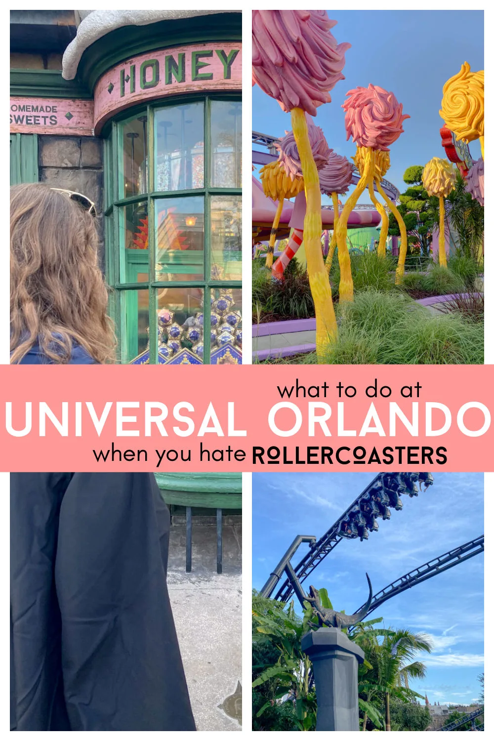 what to do at Universal Orlando when you don't like rollercoasters, non thrill ride Universal studios