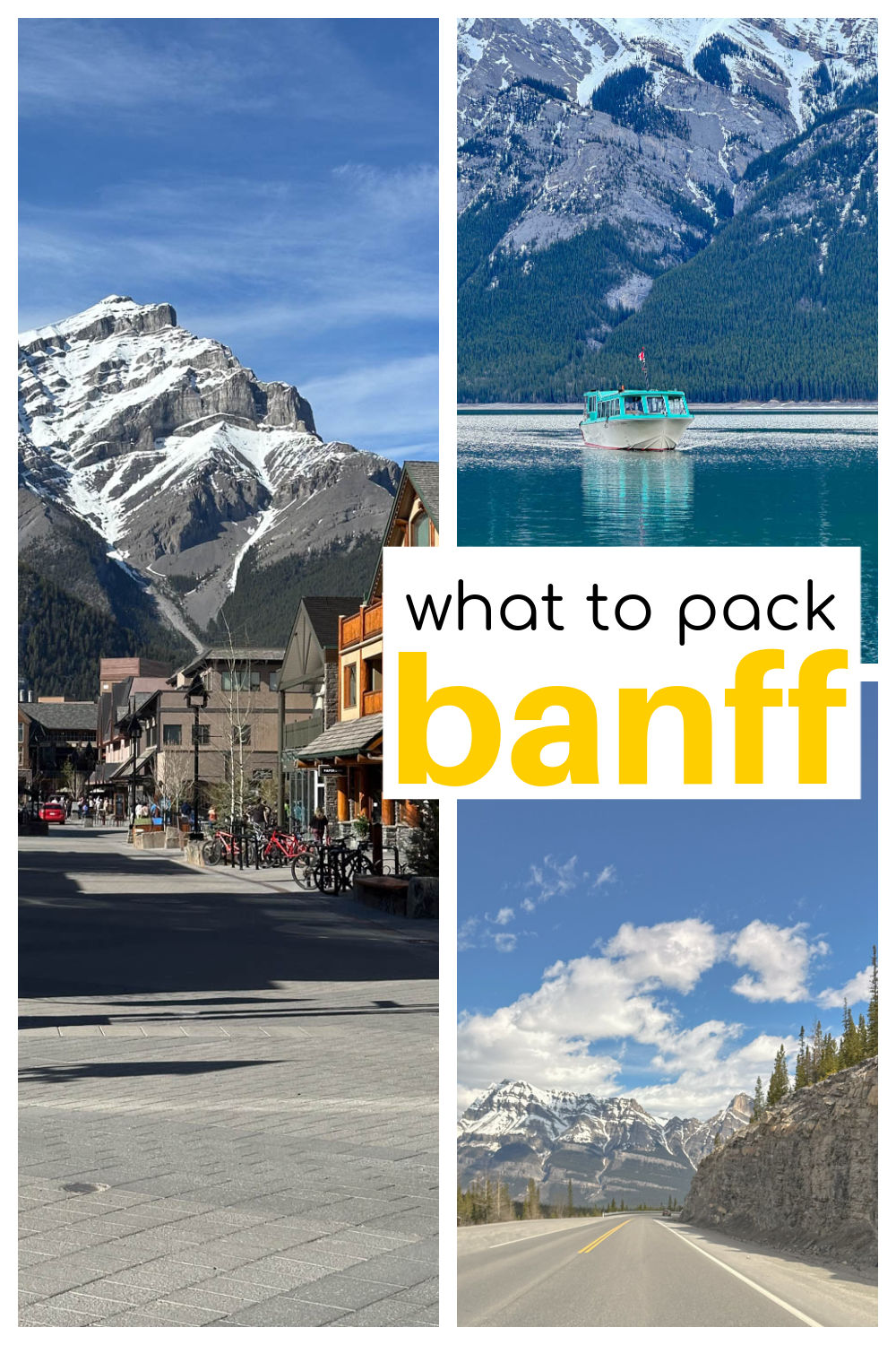 what to pack for banff