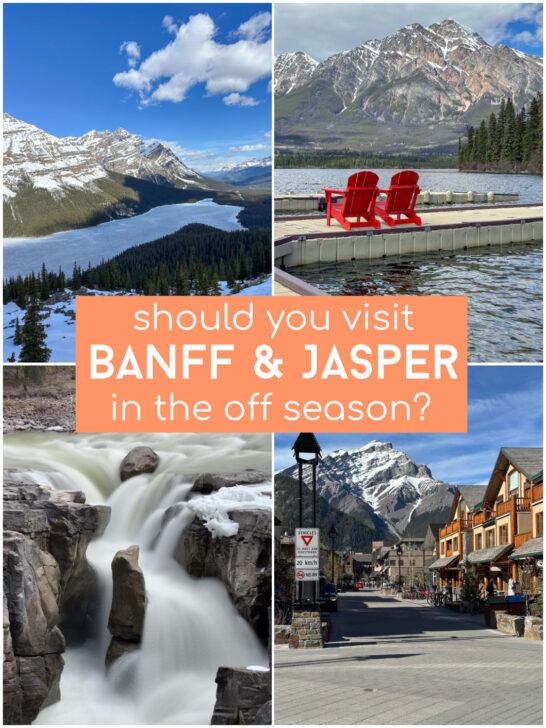 is may a good time to visit banff, should you visit in the offseason?