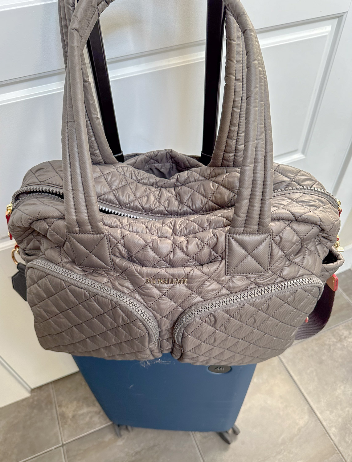 MZ Wallace Nik bag review, carry on luggage