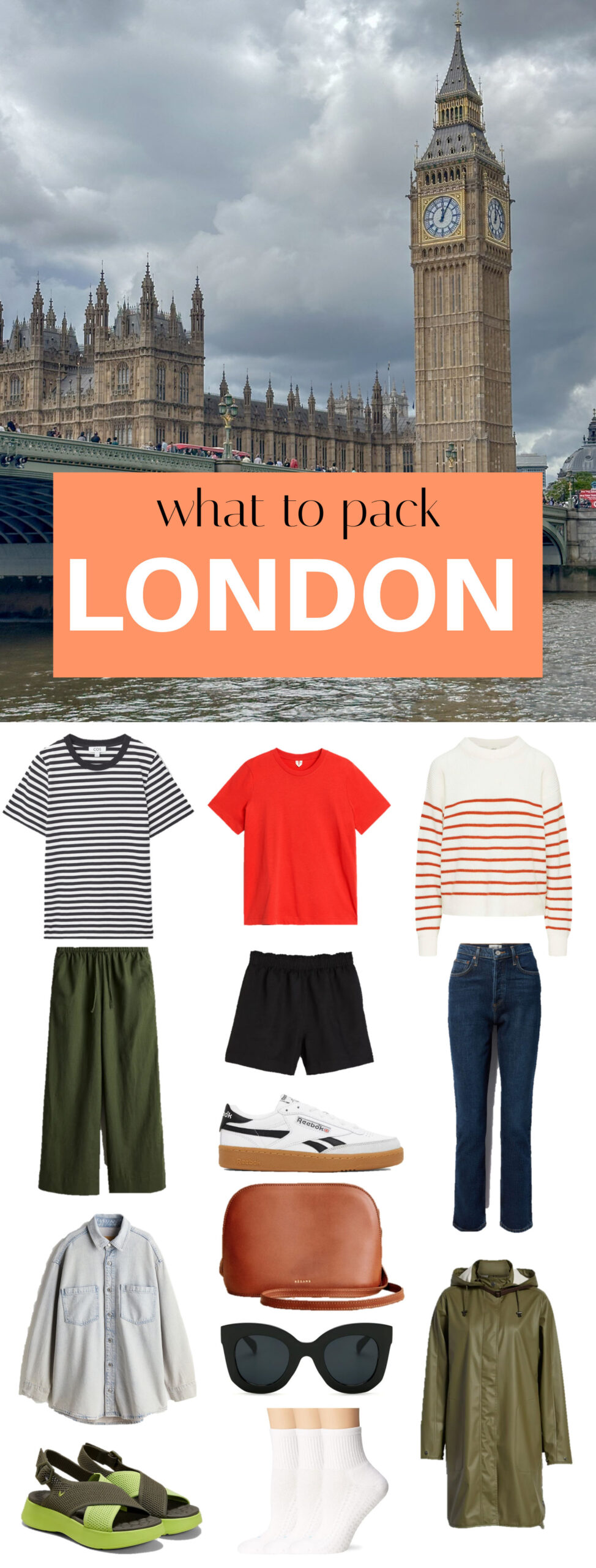 what to pack for london in early summer