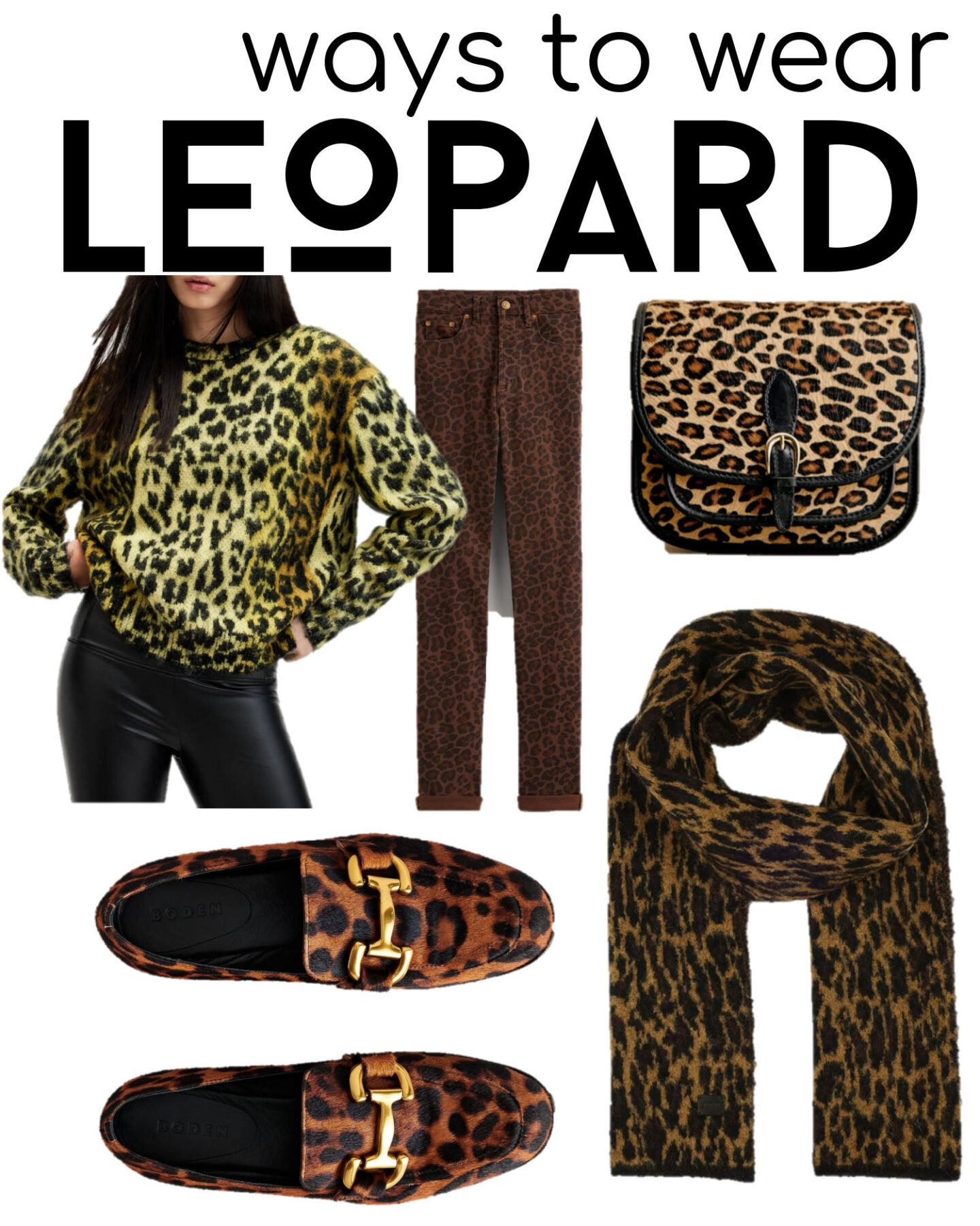 ways to wear leopard