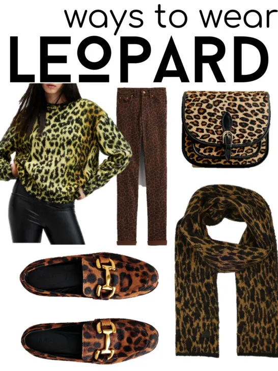 ways to wear leopard, animal print trend