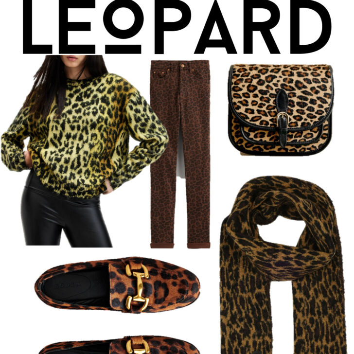 ways to wear leopard, animal print trend