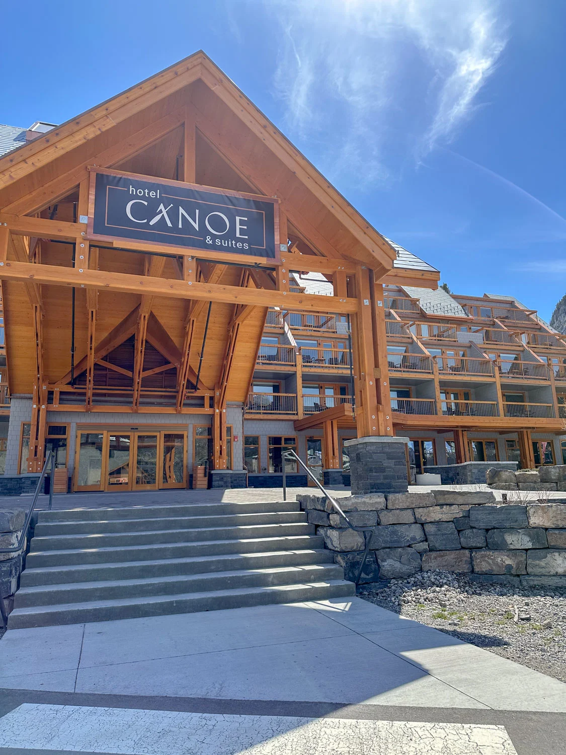 Where to stay on a Banff to Jasper Road Trip, Hotel Canoe & Suites review