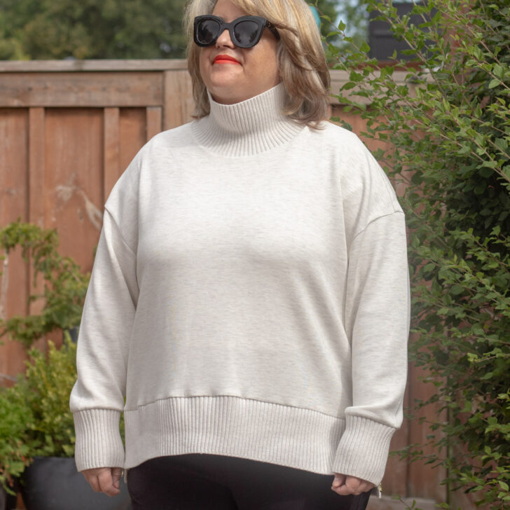 Varley Barker High Neck sweatshirt review