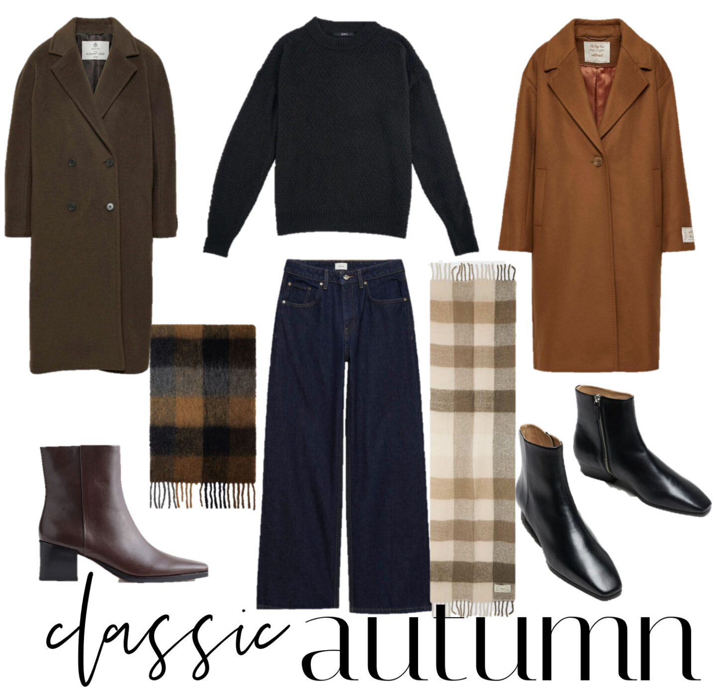 classic autumn outfits, fall coat outfits