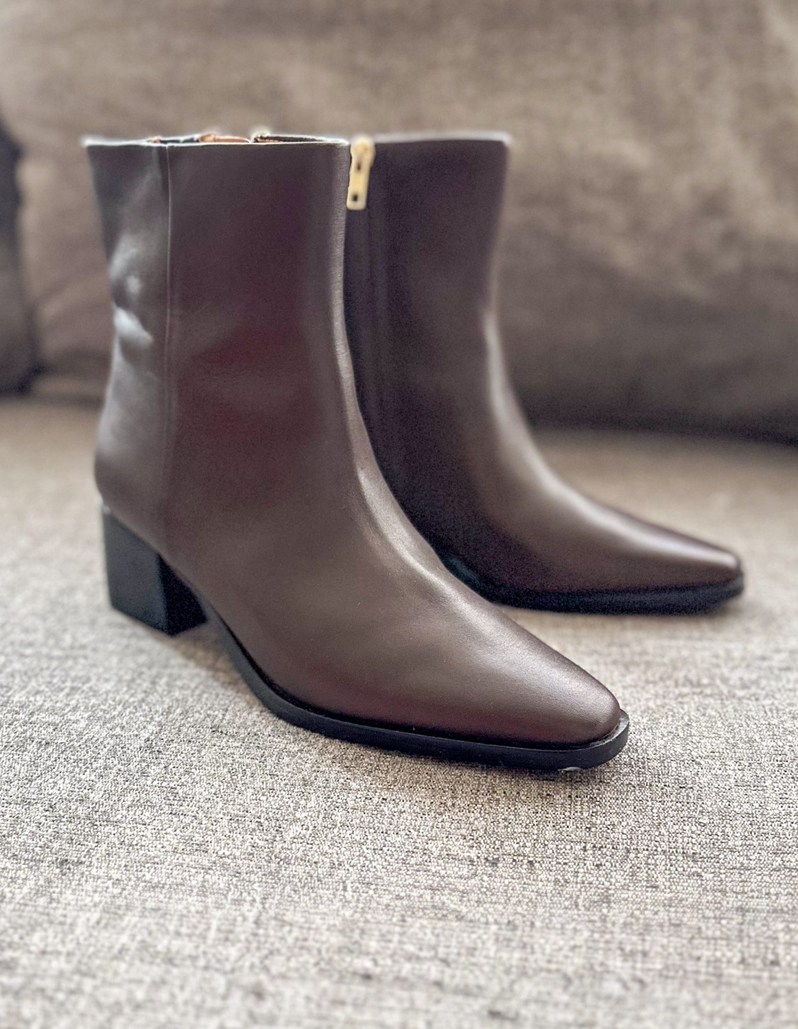 Madewell brown boots hotsell