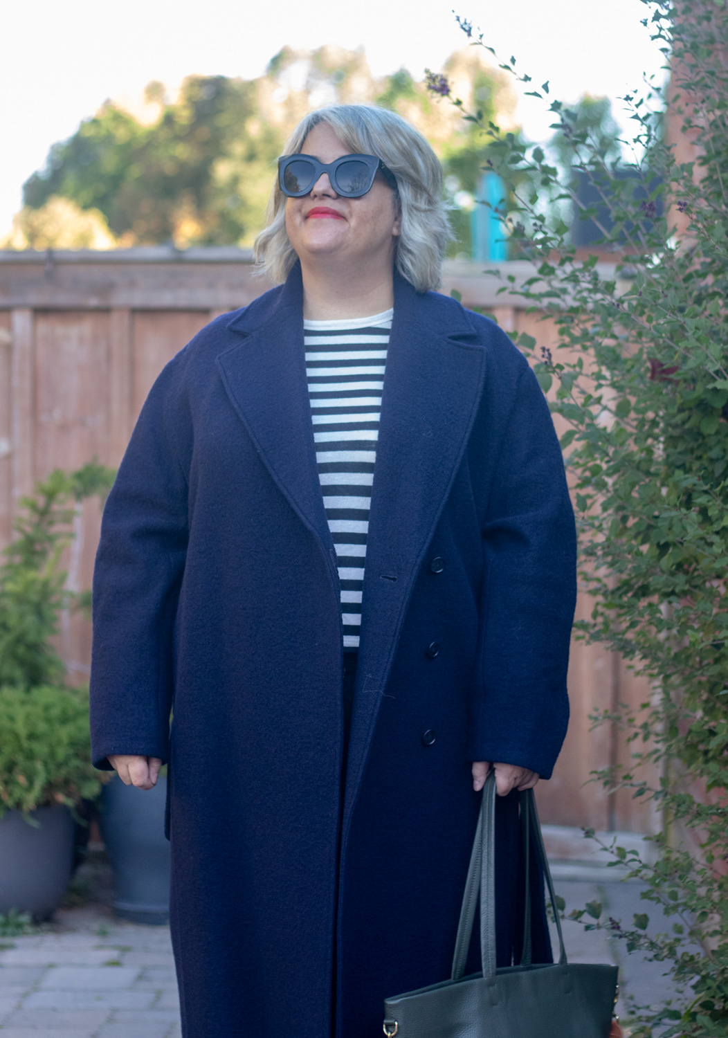 voluminous belted wool coat & other stories review