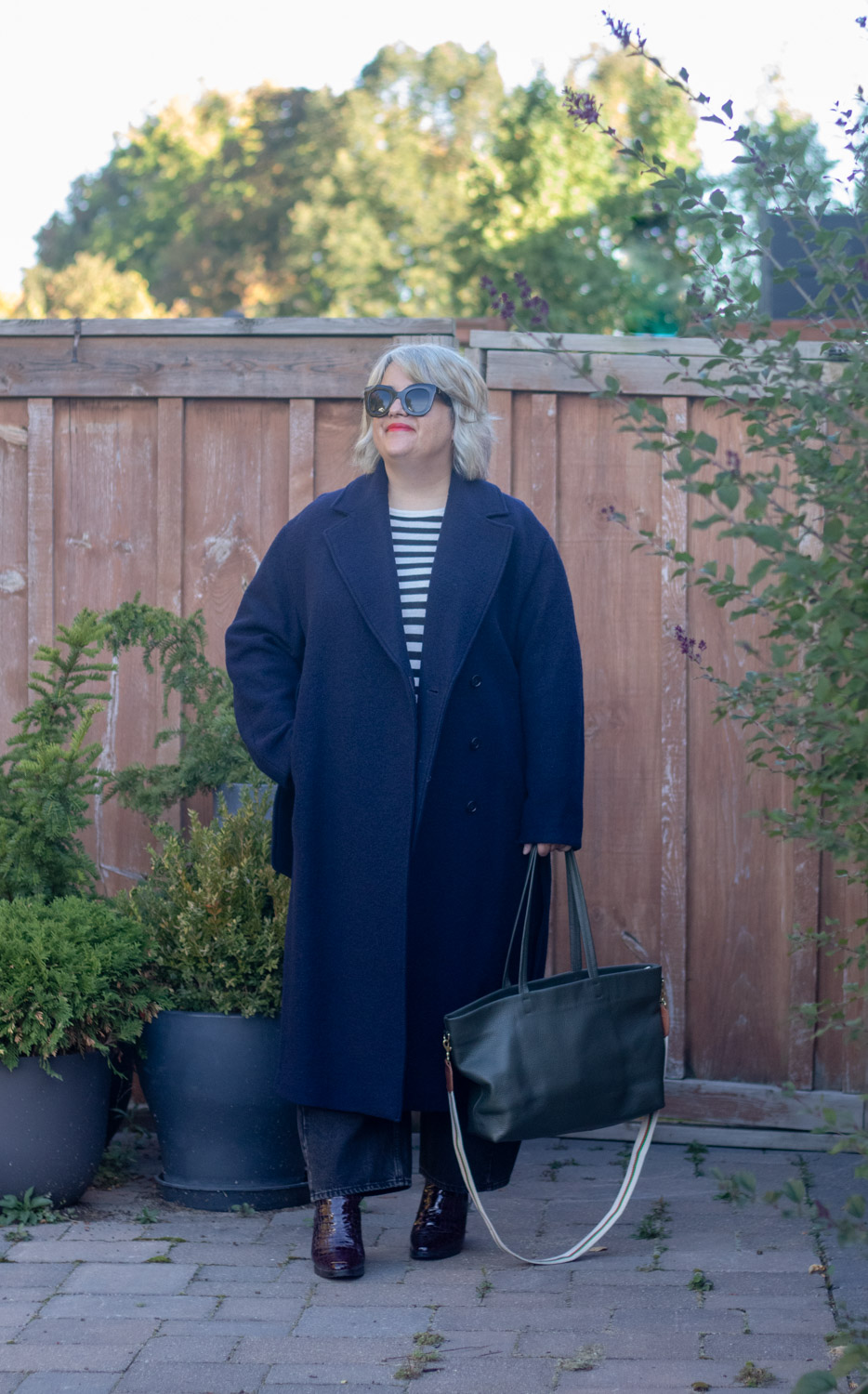 voluminous belted wool coat & other stories review