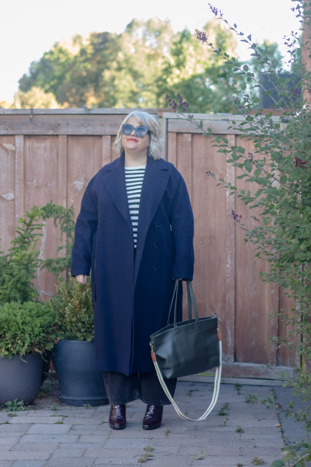 voluminous belted wool coat & other stories review