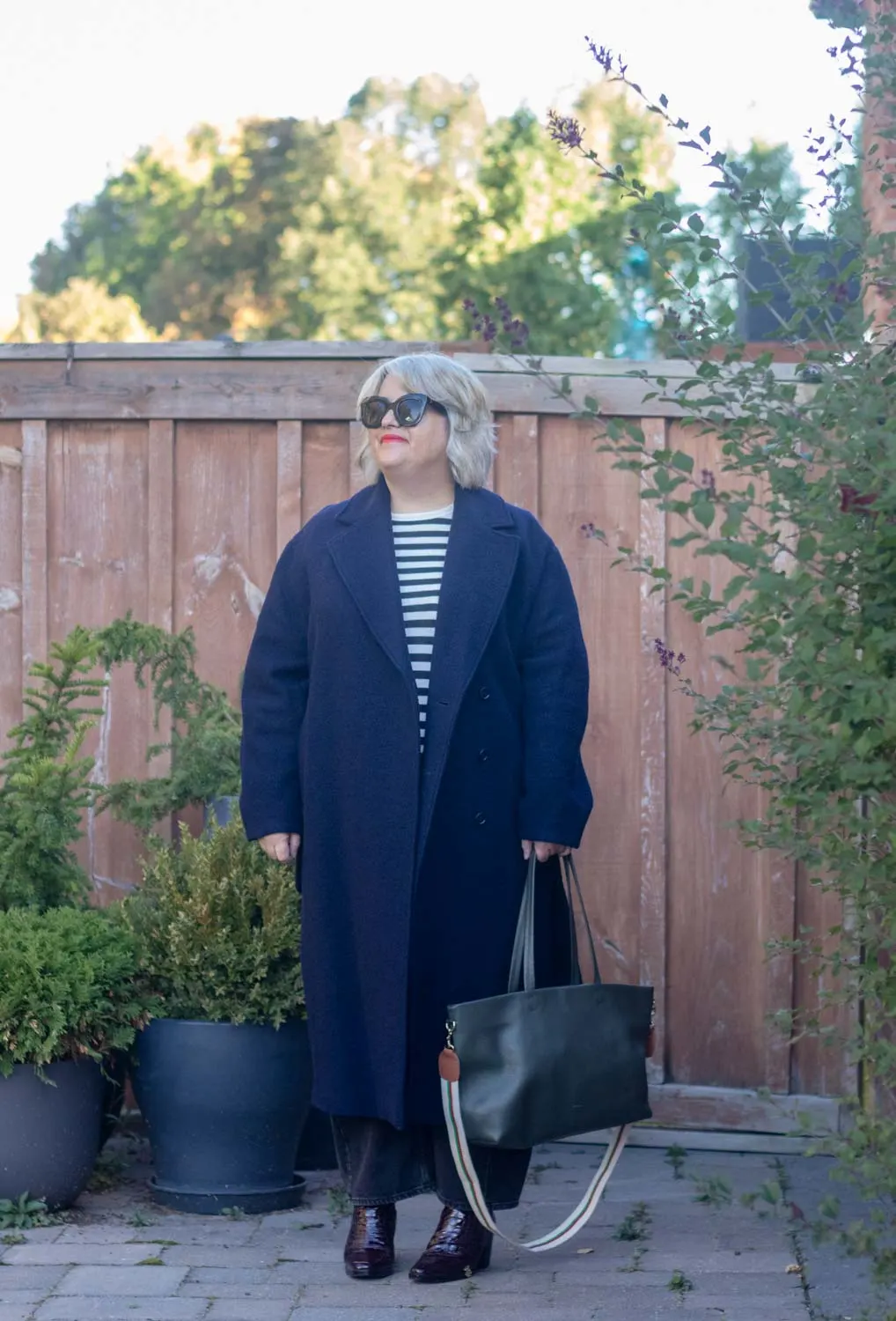 voluminous belted wool coat & other stories review