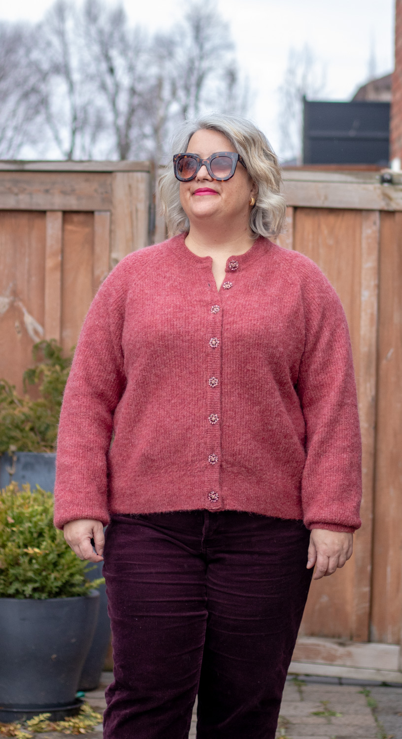 sezane othello cardigan