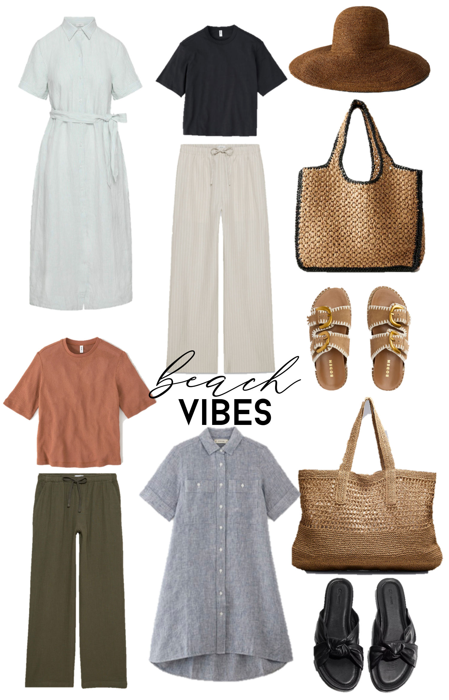 beach vibes dressing, neutral beach outfits, coastal outfits